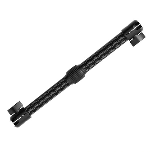 Telescopic Car Phone Mount Extension Arm Double Jointed Swivel Carbon Fiber Bracket Connecting Rod, Model: 235-335mm For 25.4mm Ball Head - Universal Car Holders by buy2fix | Online Shopping UK | buy2fix