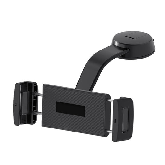 For iPad Car Tablet Holder Suction Cup Mount Car Dashboard Cellphone Stand(Black) - Universal Car Holders by buy2fix | Online Shopping UK | buy2fix