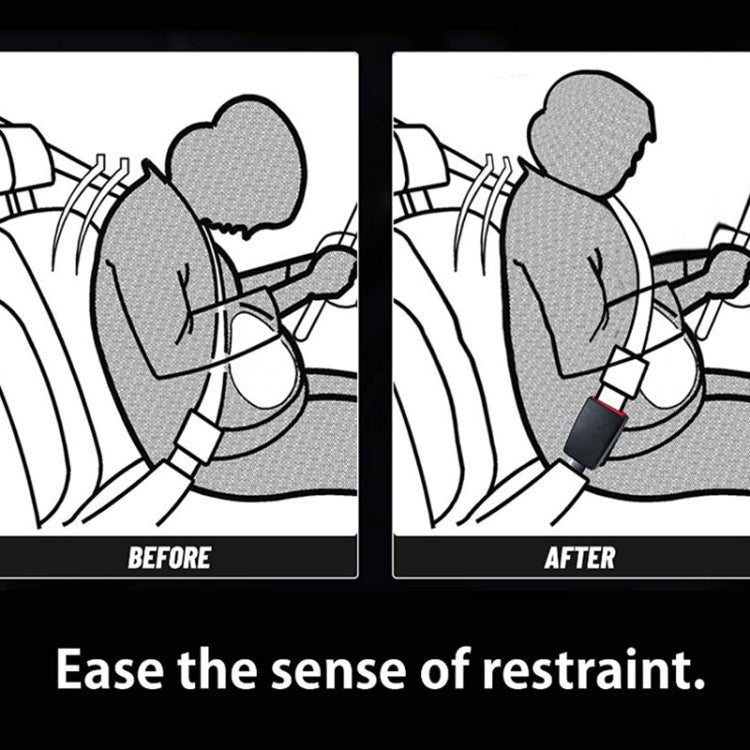 Car Seat Child Pregnant Woman Safety Belt Adjustable Extender, Length: EU/US Mini 36cm by buy2fix