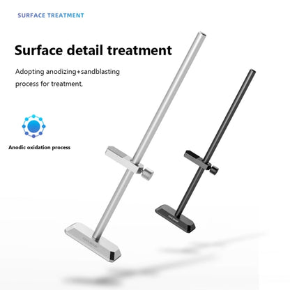 COOLMOON GH195 Desktop Computer Vertical Mounted Graphics Card Protection Shelf Metal Rod Magnetic Support Bracket, Color: Silver by COOLMOON