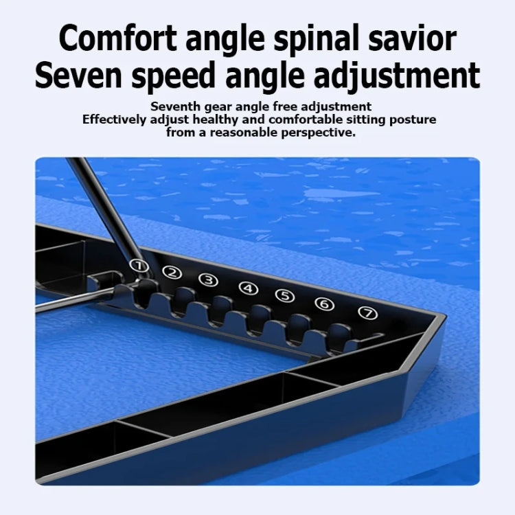 ICE COOREL K22 4-fans Adjustable Laptop Radiator Base with Atmosphere Light with LCD Display by ICE COOREL