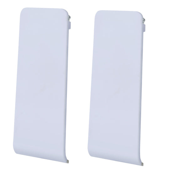 For Nintendo Switch Console 2pcs Replacement Kickstand Back Shell Holder(White)