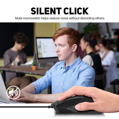 Inphic PW1H Wired Silent Illuminated Computer Gaming 6-Button Mouse(Gray) by Inphic