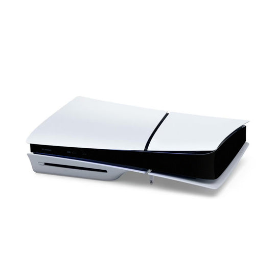 For PS5 Slim Console Middle Sticker Scratch Resistant Digital Optical Drive Version Universal Sticker, Color: Frosted Black
