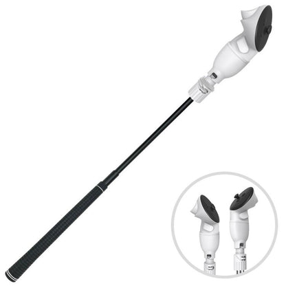 For Meta Quest 3S / 3 Controller Golf Club With Scale And Adjustable Length(White) - VR Accessories by buy2fix | Online Shopping UK | buy2fix