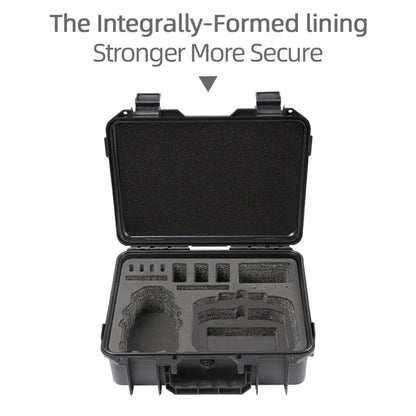 For DJI Mini 4 Pro Drone Suitcase Explosion-proof Box Compatible with RC 2 & RC-N2(Black) by buy2fix
