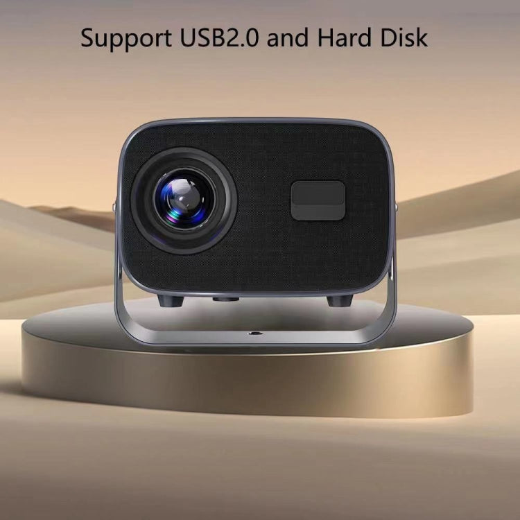 A10 4K Smart Android Portable Projector UK Plug - Mini Projector by buy2fix | Online Shopping UK | buy2fix