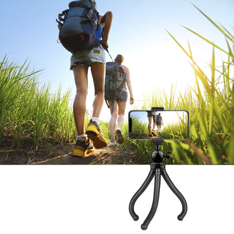 Octopus Fish Silicone Camera Tripod Desktop Folding Stand Single Tripod - Tripods by buy2fix | Online Shopping UK | buy2fix