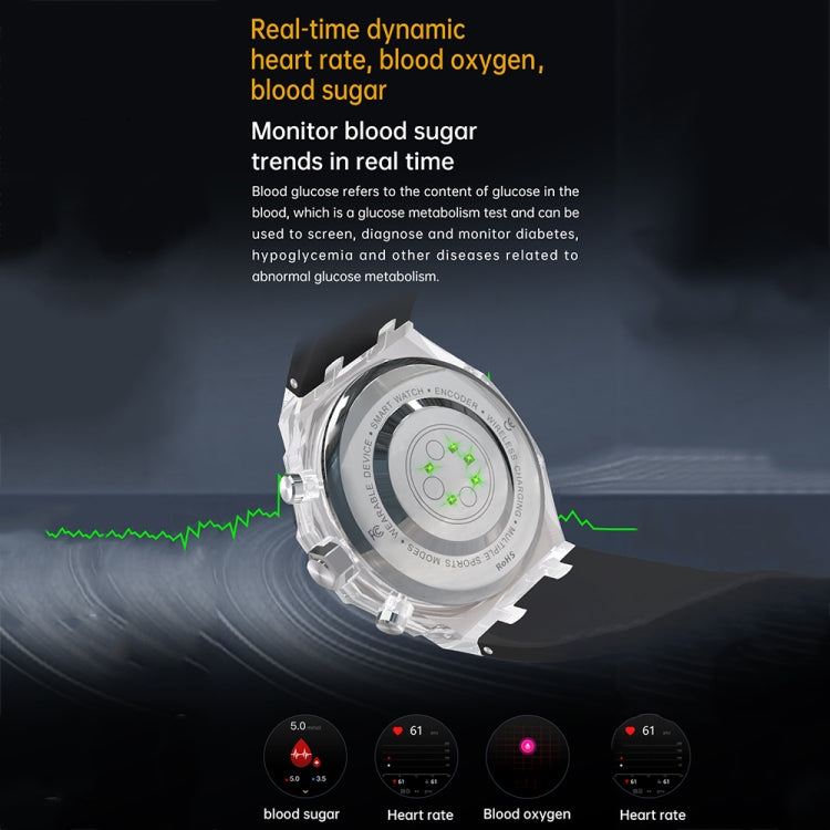 WS-37 1.43-Inch AMOLED IP67 Waterproof Health Monitoring Bluetooth Call Smart Watch(White) by buy2fix