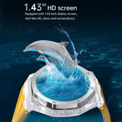 WS-37 1.43-Inch AMOLED IP67 Waterproof Health Monitoring Bluetooth Call Smart Watch(Blue) by buy2fix