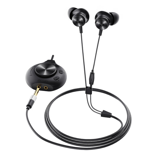 Bluedio LI PRO Cell Phone Wired In-Ear 3.5mm 7.1 Sound Card Gaming Computer Earphones(Black) - Normal Style Earphone by Bluedio | Online Shopping UK | buy2fix