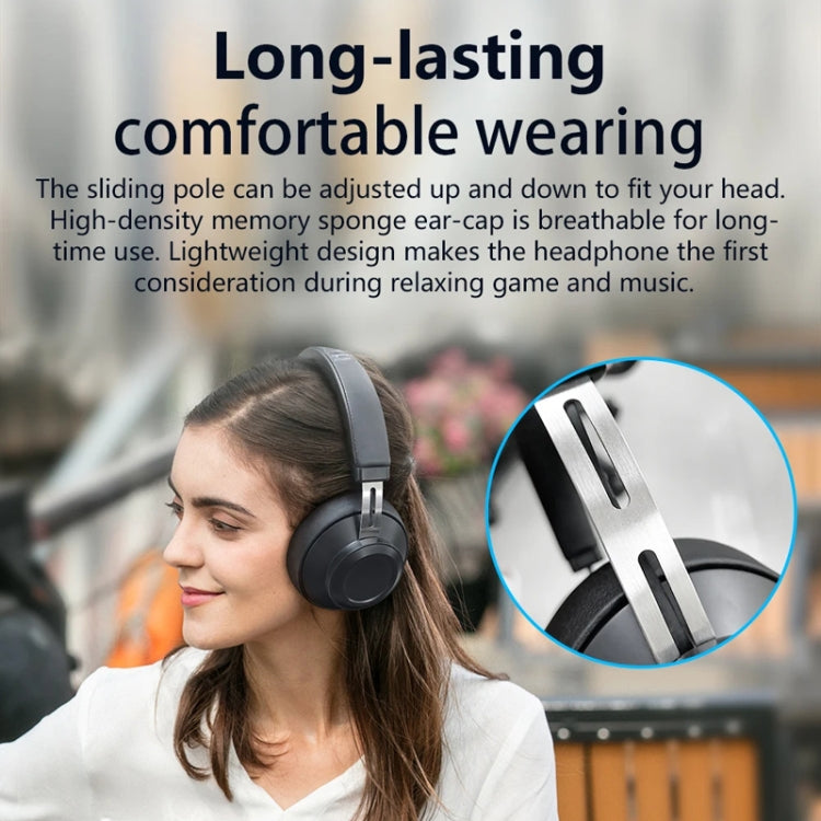 Bluedio BT5 Bluetooth 5.0 Headband Headset(Black) - Headset & Headphone by Bluedio | Online Shopping UK | buy2fix