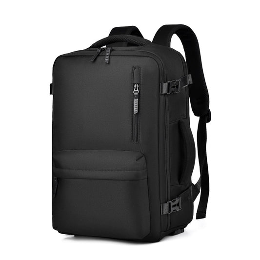 WEIXIER B723 Large Capacity Travel Backpack Simple Computer Bag(Black) by WEIXIER