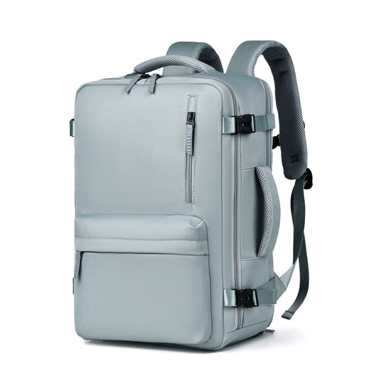 WEIXIER B723 Large Capacity Travel Backpack Simple Computer Bag(Light Blue)