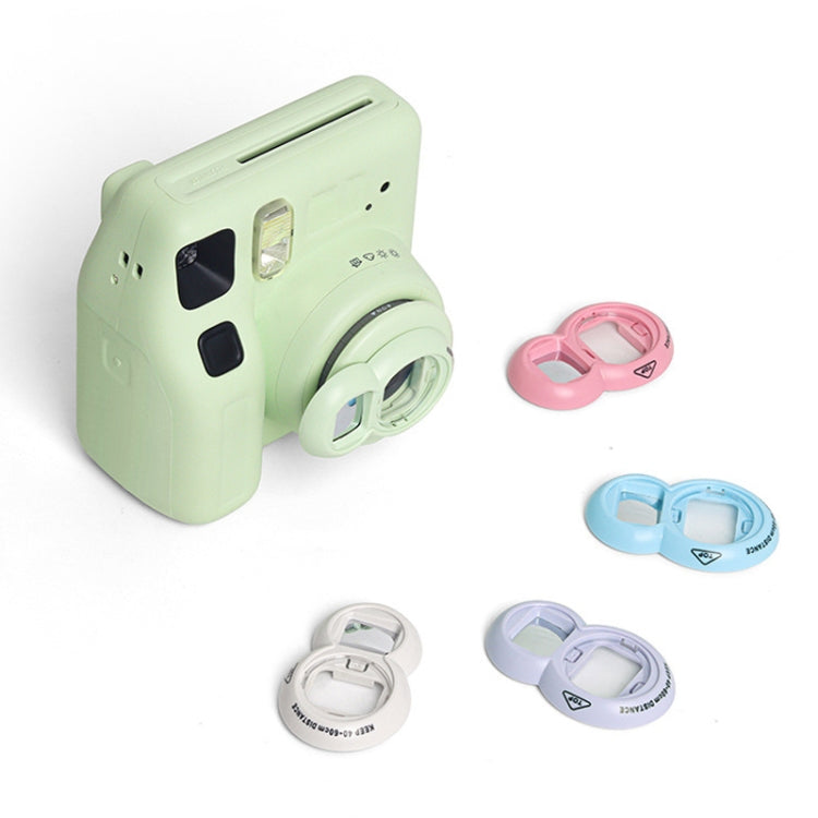 For Fujifilm instax Mini 7+/SE Selfie Filter Auxiliary Ring Set(Blue) - Other Accessories by buy2fix | Online Shopping UK | buy2fix