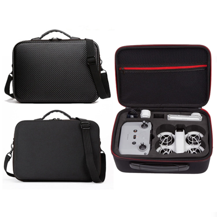 For DJI Neo Drone Storage Bag Messenger Bag Carrying Case, Fabric: PU Leather by buy2fix