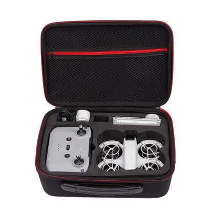 For DJI Neo Drone Storage Bag Messenger Bag Carrying Case, Fabric: PU Leather by buy2fix