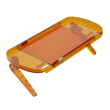 No Punching TV Set-top Box Adjustable Storage Shelf Monitor Computer Screen Holder Router Hanger(Orange) by buy2fix