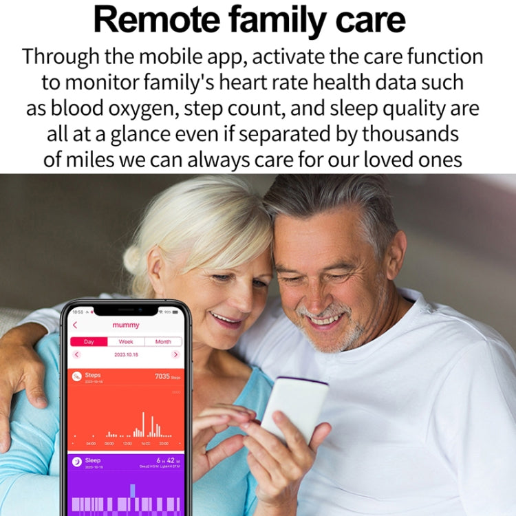 Uric Acid Blood Lipid Noninvasive Blood Sugar Heart Rate Oxygen Temperature Monitoring Smart Healthy Sports Bracelet(Blue) by buy2fix