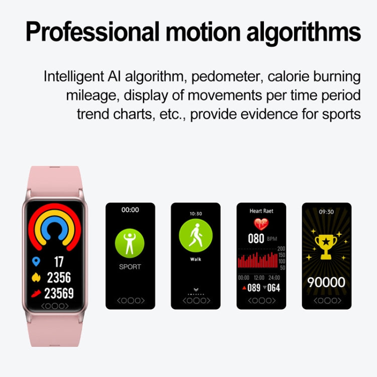 Uric Acid Blood Lipid Noninvasive Blood Sugar Heart Rate Oxygen Temperature Monitoring Smart Healthy Sports Bracelet(Blue) by buy2fix