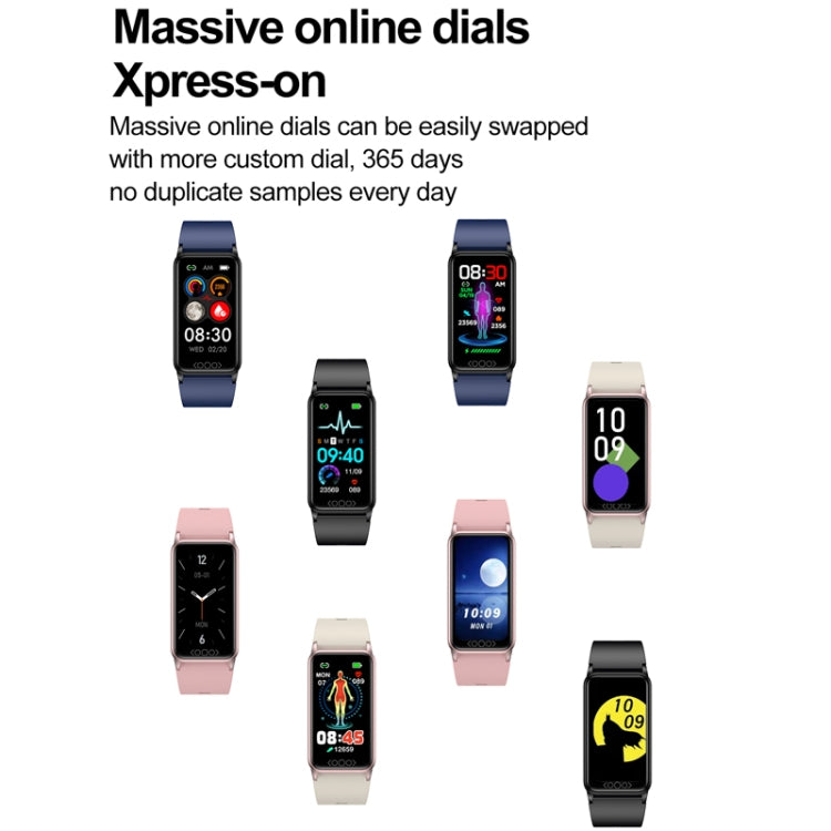 Uric Acid Blood Lipid Noninvasive Blood Sugar Heart Rate Oxygen Temperature Monitoring Smart Healthy Sports Bracelet(Blue) by buy2fix