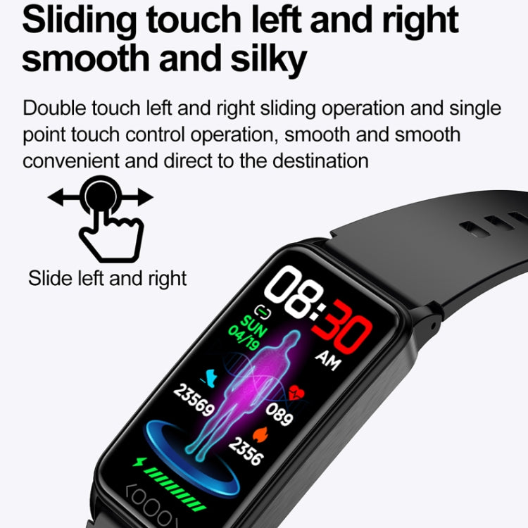 Uric Acid Blood Lipid Noninvasive Blood Sugar Heart Rate Oxygen Temperature Monitoring Smart Healthy Sports Bracelet(Blue) by buy2fix