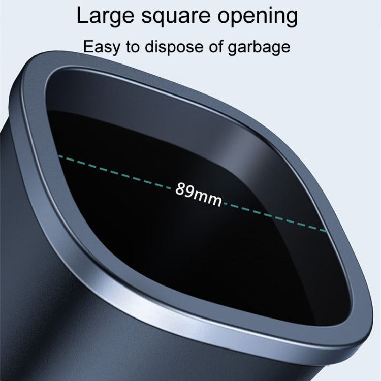 Simple Car Trash Can Automobile Storage Bin With Trash Bag(Black) by buy2fix