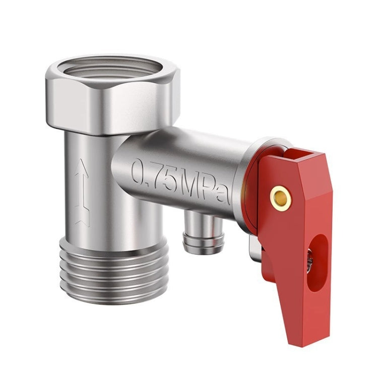 0.75MPa Pressure Relief Valve For Electric Water Heater Pressure Reducing Exhaust Valve Household Check Valve by buy2fix