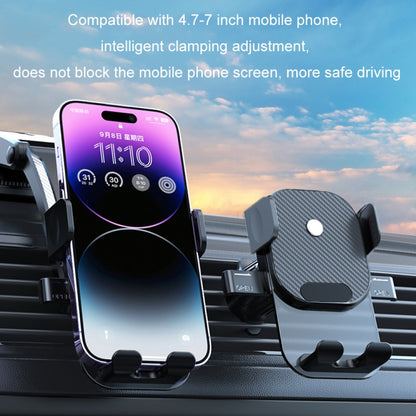 Car Suction Cup Dashboard Automatic Lock Mobile Phone Holder, Style: Glossy Telescopic Base by buy2fix