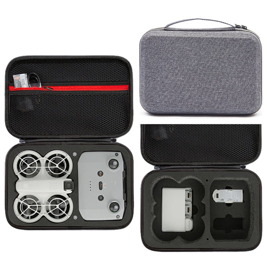 For DJI Neo Fly More Combo Carrying Case Handbag Protective Box(Gray + Black Inner) by buy2fix