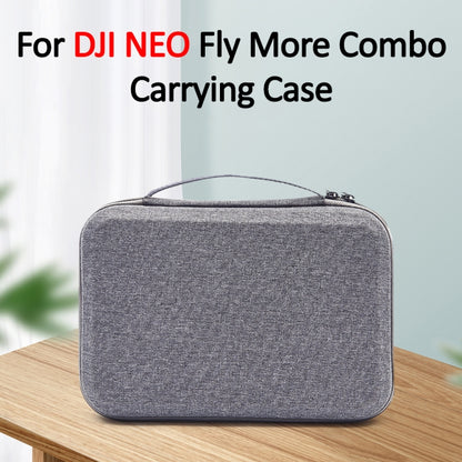 For DJI Neo Fly More Combo Carrying Case Handbag Protective Box(Gray + Black Inner) by buy2fix