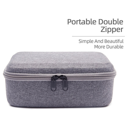 For DJI Neo Fly More Combo Carrying Case Handbag Protective Box(Gray + Red Inner) by buy2fix