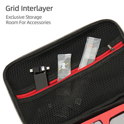 For DJI Neo Fly More Combo Carrying Case Handbag Protective Box(Black + Red Inner) by buy2fix