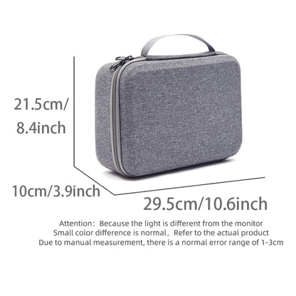 For DJI Neo Fly More Combo Carrying Case Handbag Protective Box(Gray + Black Inner) by buy2fix