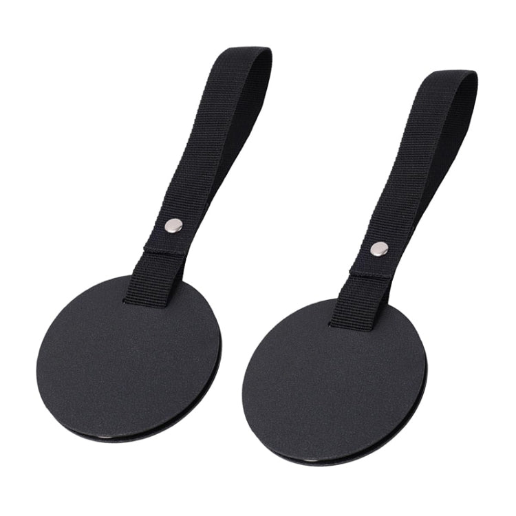 2pcs Concealed Car Seatback Leather Storage Hooks(Black) by buy2fix