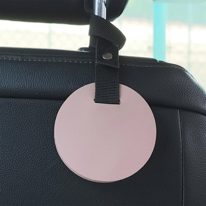 2pcs Concealed Car Seatback Leather Storage Hooks(Pink) by buy2fix