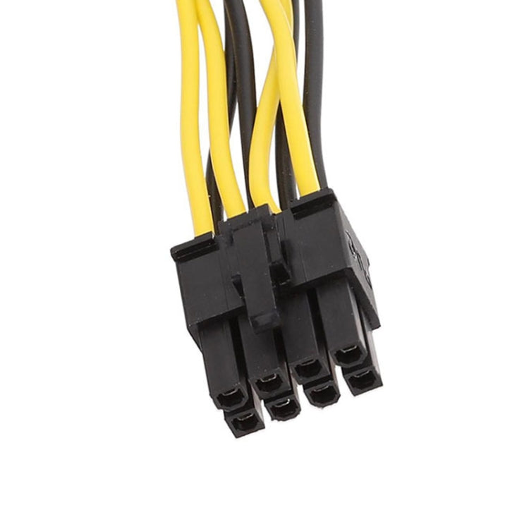 20cm IDE Power Dual Large 4Pin To EPS 8Pin CPU Supply Cable by buy2fix