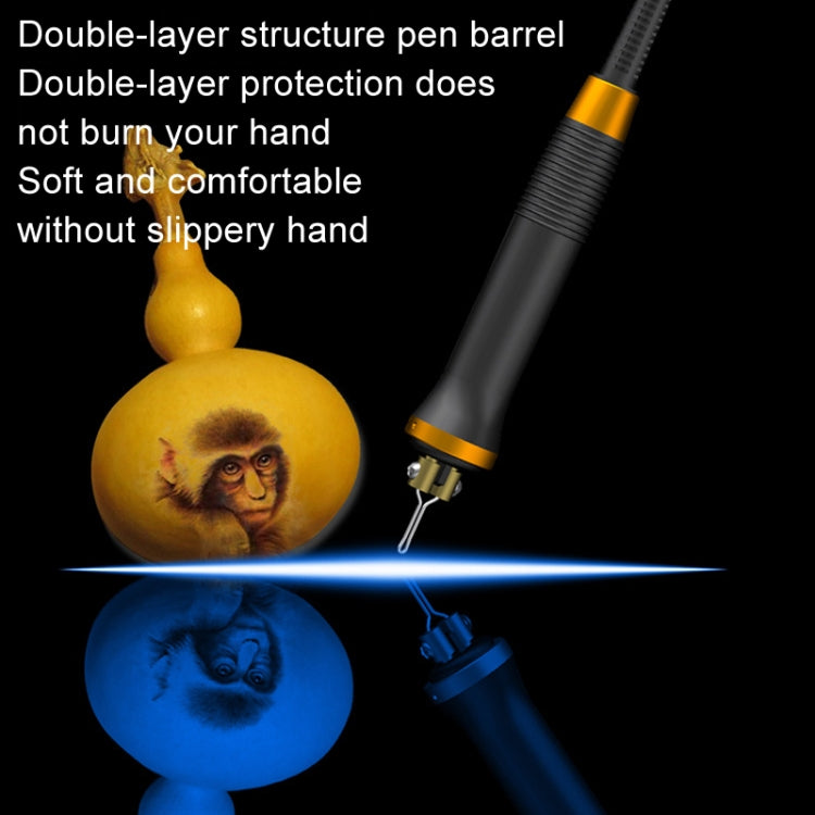 Wood Burning Pen Gourd Branding Tool Wood Panel Branding Machine AU Plug - Electric Soldering Iron by buy2fix | Online Shopping UK | buy2fix