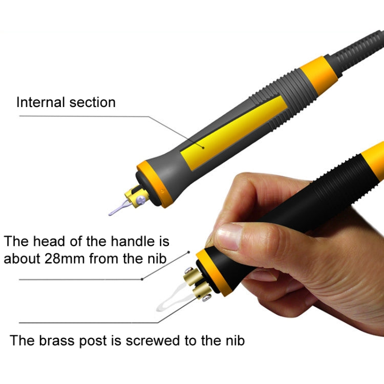 Wood Burning Pen Gourd Branding Tool Wood Panel Branding Machine EU Plug - Electric Soldering Iron by buy2fix | Online Shopping UK | buy2fix
