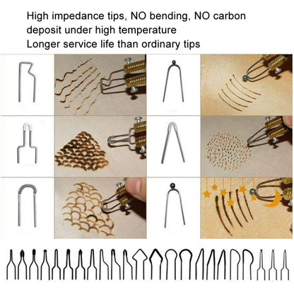 Wood Burning Pen Gourd Branding Tool Wood Panel Branding Machine EU Plug - Electric Soldering Iron by buy2fix | Online Shopping UK | buy2fix