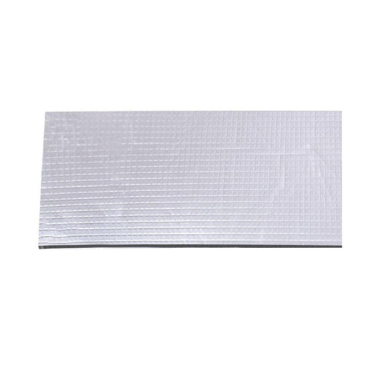 250x180x10mm Car Thick Aluminum Foil Hood Heat And Sound Insulation Pad by buy2fix