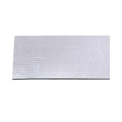 400x250x10mm Car Thick Aluminum Foil Hood Heat And Sound Insulation Pad by buy2fix