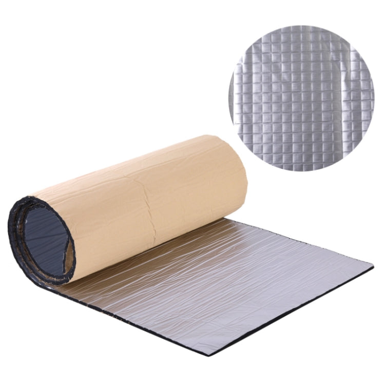 250x180x10mm Car Thick Aluminum Foil Hood Heat And Sound Insulation Pad by buy2fix