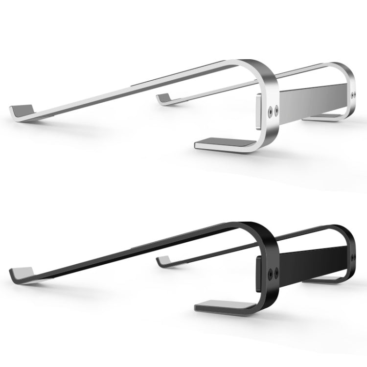 Aluminum Alloy Desktop Laptop Stand(Black) by buy2fix
