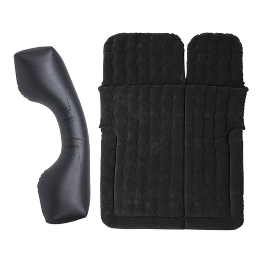 Inflatable Mattress For Car Travel SUV Rear Seat/Trunk, Color: Black Dual-purpose Long Pier by buy2fix