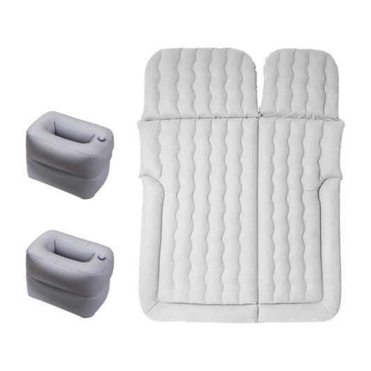 Inflatable Mattress For Car Travel SUV Rear Seat/Trunk, Color: Gray Dual-purpose Square Pier by buy2fix