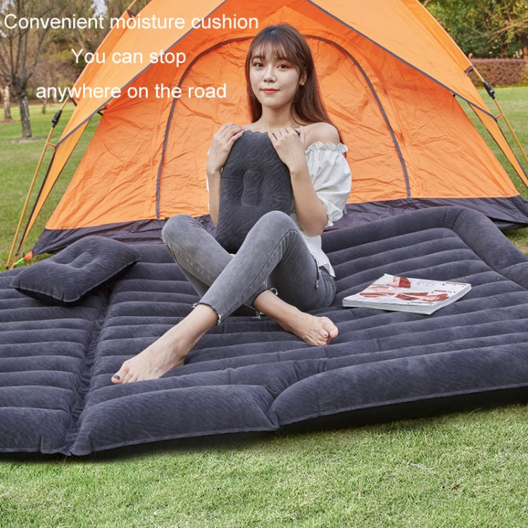 Inflatable Mattress For Car Travel SUV Rear Seat/Trunk, Color: Black by buy2fix