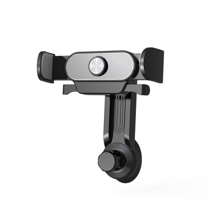 Car Air Outlet Mobile Phone Holder Automatic Lock Snap-on Navigation Holder(Silver) by buy2fix