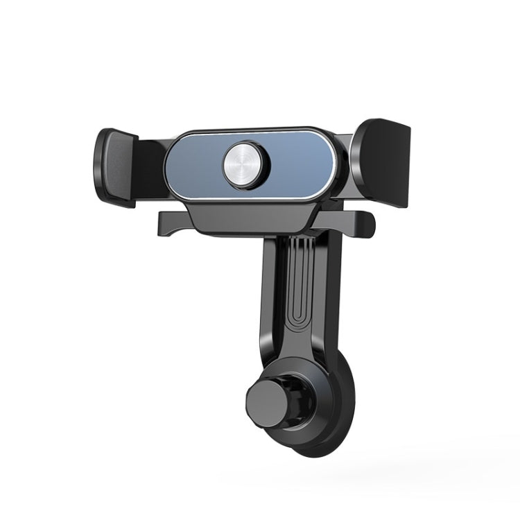 Car Air Outlet Mobile Phone Holder Automatic Lock Snap-on Navigation Holder(Blue) by buy2fix