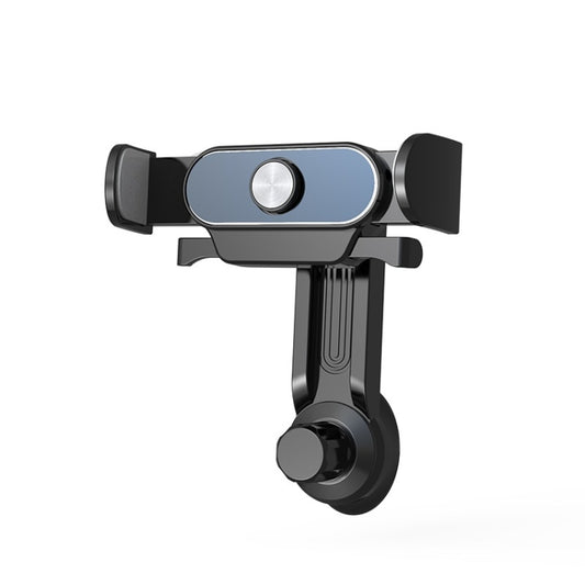 Car Air Outlet Mobile Phone Holder Automatic Lock Snap-on Navigation Holder(Blue) by buy2fix